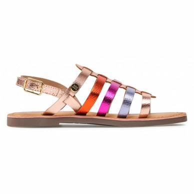 Goudkleurig GIOSEPPO Platte sandalen MARTELL